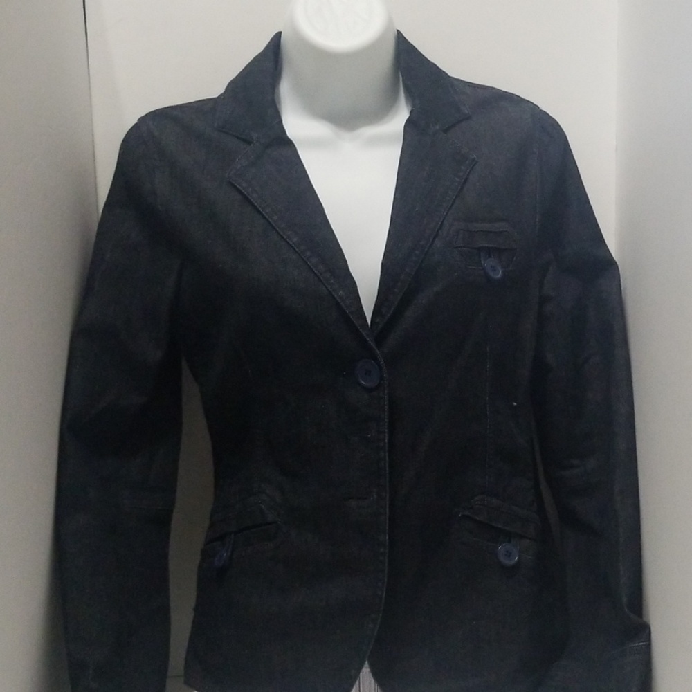 Marc Jacobs Denim 3 Button Jacket - image 3